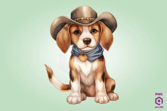 Cowboy Beagle Dog Clipart Review