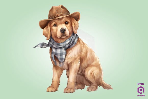 Cowboy Golden Retriever Dog Clipart: An Embroidery Designer’s Review