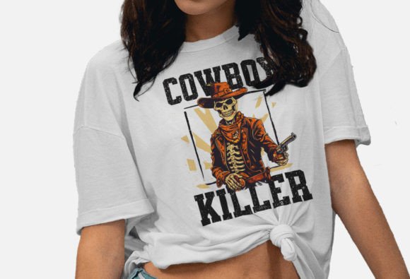 Cowboy Killer Png, Halloween Png Cowgirl