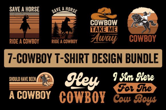 Cowboy T-Shirt Design Bundle Review