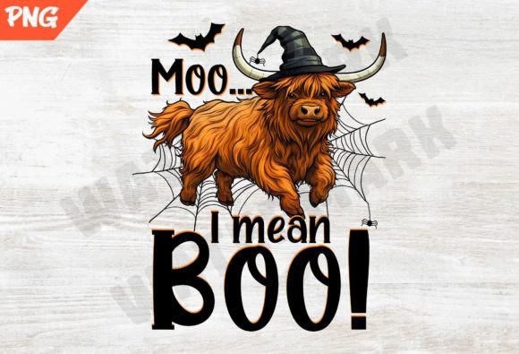 Highland Cow Png, Cute Western Cow Png