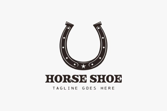 Vintage Western Horse Shoe Logo Review