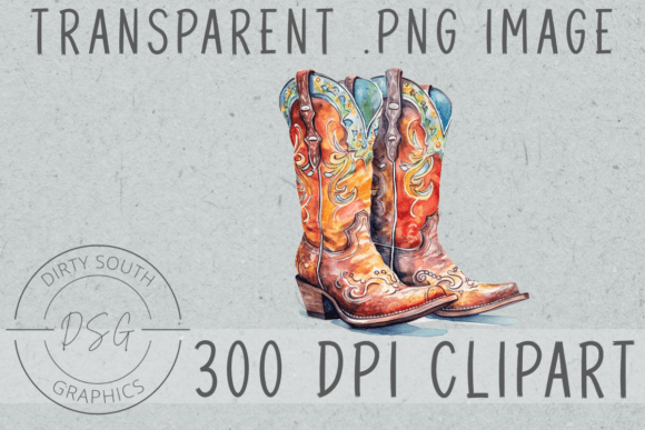 Watercolor Cowboy Cowgirl Boots Review