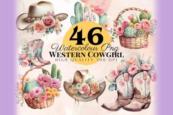 Western Png Country Cow Girl Png Pastel Review